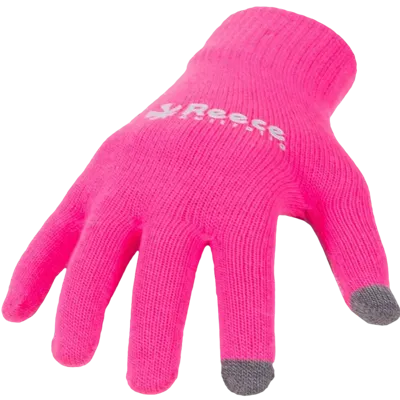Reece 889035 Knitted Ultra Grip Glove - Pink - JR