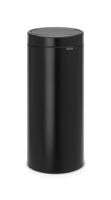 Brabantia touchbin 30l mat zwart - thumbnail