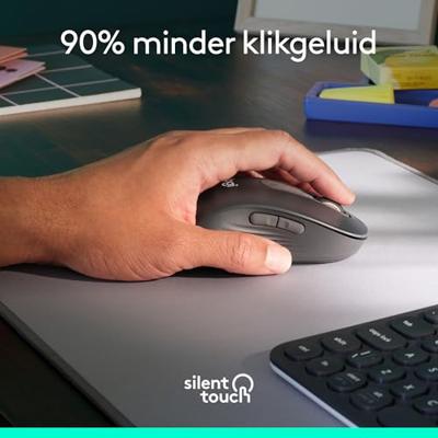 Logitech Signature M650 Large Grafiet Linkshandig Draadloze Muis - thumbnail