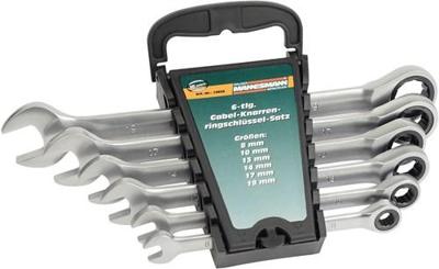 Brüder Mannesmann steekringratelsleutelset 6 dlg (hobby) - 19826