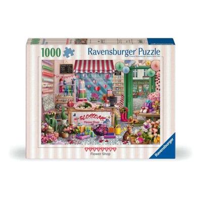 Ravensburger - Puzzel voor volwassenen - Puzzel van 1000 stukjes - De bloemenwinkel - 14 jaar en ouder - Puzzel van premium kwaliteit - 12001727