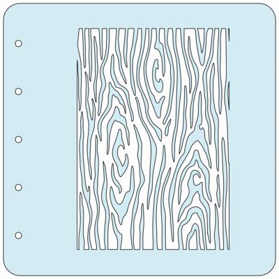 Nellie's Choice • various a6 stencil bark