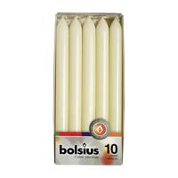 Bolsius Dinerkaarsen 2x23 cm 10 Stuks Ivoor - thumbnail