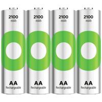 GP ReCyko Oplaadbare AA batterij (penlite) NiMH 2100 mAh 1.2 V 4 stuk(s) - thumbnail