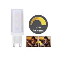 Paulmann 28819 LED-lamp Energielabel G (A - G) G9 4 W Goud (Ø x h) 18 mm x 55 mm 1 stuk(s) - thumbnail