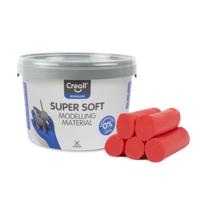 Klei creall supersoft rood 1750gram - thumbnail