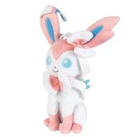 Pokémon pluchen knuffel Sylveon - 20 cm - thumbnail