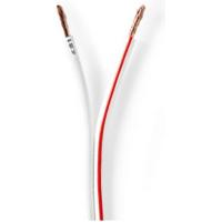 Nedis CAGW2500WT1000 Speaker-kabel 2x 2,50 Mm2 100 M Folieverpakking Wit - thumbnail