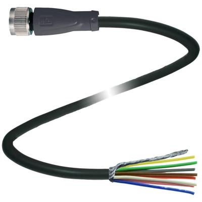 Pepperl+Fuchs 250873 Sensor/actuator connector, geassembleerd Aantal polen (sensoren): 8 40 m 1 stuk(s)