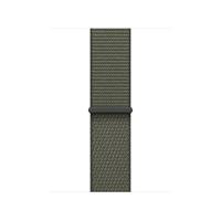 Apple Watch Band - Geweven sportbandje - 42 mm - Bosgroen - Eén maat voor de meeste polsen - thumbnail
