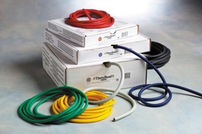 Theraband Tubing 7,5 m zwaar - groen