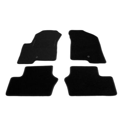 Automatten op maat - zwart stof - Jeep Compass I 2007-2017