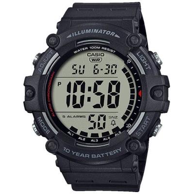 CASIO - Sporthorloge - Multifunctioneel - Zwart