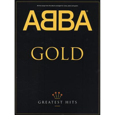 MusicSales ABBA Gold: Greatest Hits voor piano, zang en gitaar