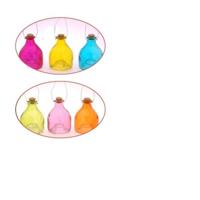 Wespenval glas 13x9cm gekleurd - thumbnail