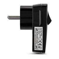 REV 0512102555 Stekker met randaarde Kunststof Met schakelaar 250 V Zwart IP20 - thumbnail
