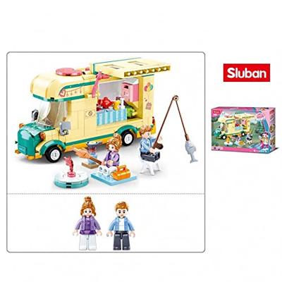 Sluban camper (girl's dream) bouwstenen set