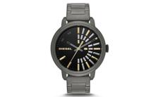 Horlogeband Diesel DZ5420 Roestvrij staal (RVS) Antracietgrijs 18mm - thumbnail