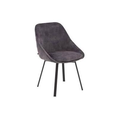 Goossens Eetkamerstoel Romee - Fluweel met armleuning Goossens Eetkamerstoel Romee - Fluweel met armleuning