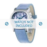 Festina horlogeband F16125.2 Leder Blauw 23mm + blauw stiksel - thumbnail