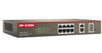 IPCOM PoE Management Switch S3300-10-PWR-M 8-poorten FE poorten + 2 GE/SFP Combo Ports Management (S3300-10-PWR-M) - thumbnail