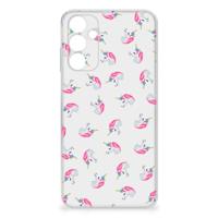 TPU bumper voor Samsung Galaxy A15 Unicorns - thumbnail