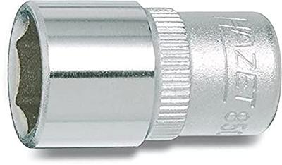 Hazet 850A-3/8 Dop (zeskant) Dopsleutelinzetstuk 3/8 1/4 (6.3 mm)