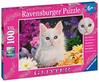 Ravensburger puzzel schitterend katje 100 XXL stukjes - thumbnail