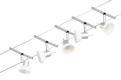 Paulmann Wire Systems 94448 Kabelsysteem compleet GU5.3 Chroom (mat) Paulmann Wire Systems 94448 Kabelsysteem compleet GU5.3 Chroom (mat)