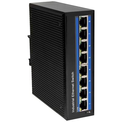 LogiLink NS201P NS201P Industrial Ethernet Switch 8 poorten 10 / 100 MBit/s PoE-functie LogiLink NS201P NS201P Industrial Ethernet Switch 8 poorten 10 / 100 MBit/s PoE-functie