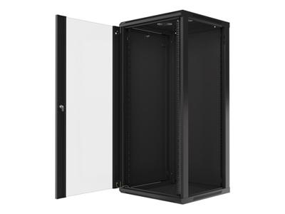 Lanberg WF01-6627-10B rack 27U Wandrek Zwart Lanberg WF01-6627-10B rack 27U Wandrek Zwart