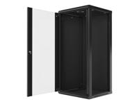 Lanberg WF01-6627-10B rack 27U Wandrek Zwart - thumbnail