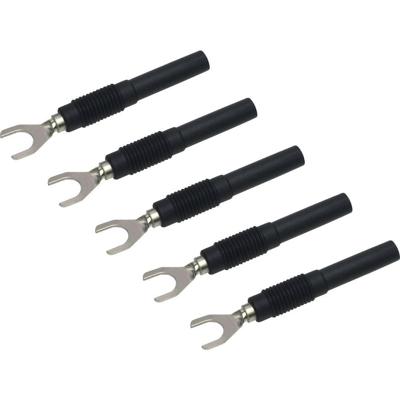 VOLTCRAFT MSK-100 Meetklemschoen Banaanstekker 4 mm - Zwart VOLTCRAFT MSK-100 Meetklemschoen Banaanstekker 4 mm - Zwart