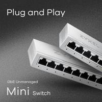 Zyxel GS-105BV5-EU0101F netwerk-switch Unmanaged L2 Gigabit Ethernet (10/100/1000) - thumbnail