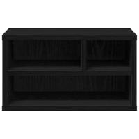 VidaXL Printerstand zwart eiken 40 x 32 x 22,5 cm bewerkt hout - thumbnail