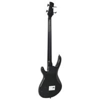 Basgitaar voor beginners elektrisch met tas 4/4 46" zwart - thumbnail