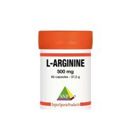 SNP L-Arginine 500mg puur 60 Capsules - thumbnail