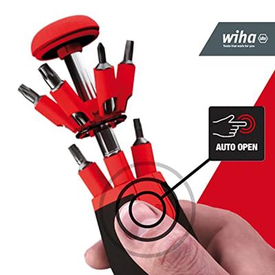 Wiha Schroevendraaier met bitmagazijn LiftUp 26one - thumbnail