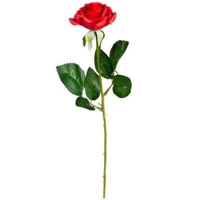 Rode Valentijns kunstroos (43cm)