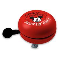 Bel SP staal bell mickey mouse rood - thumbnail