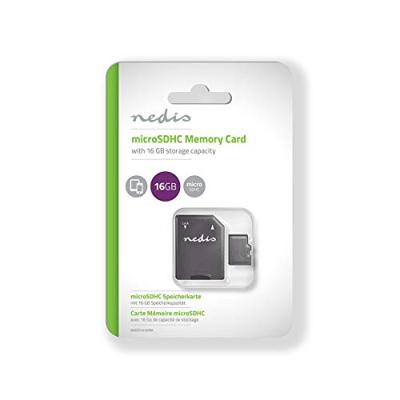 Nedis MMSD32100BK Geheugenkaart Microsdhc 32 Gb Tot 90 Mbps Schrijven Klasse 10
