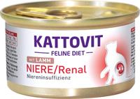 KATTOVIT Feline Diet Niere/Renal Lamb - nat kattenvoer - 85g - thumbnail
