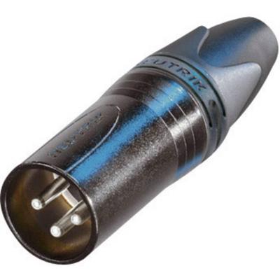 Neutrik NC3MXX-BAG Male XLR kabeldeel 3p zwart