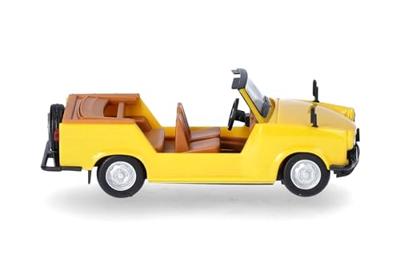 Herpa 024808-004 H0 Auto Trabant Kübel, geel