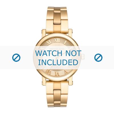 Horlogeband Michael Kors MK3560 Staal Doublé 18mm Horlogeband Michael Kors MK3560 Staal Doublé 18mm