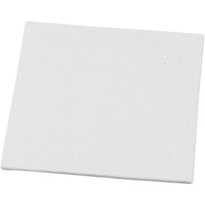 Creativ Company Canvas paneel, afm 12,4x12,4 cm, dikte 3 mm, 280 gr, wit, 1 stuk Creativ Company Canvas paneel, afm 12,4x12,4 cm, dikte 3 mm, 280 gr, wit, 1 stuk