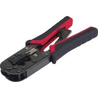 TOOLCRAFT TO-6850977 Krimp- en striptang Modulaire stekkers (western) Incl. stripgereedschap RJ11, RJ12, RJ45 - thumbnail