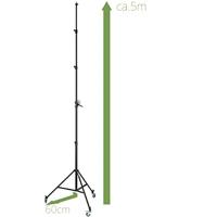 Bresser BR-LB300 Lampstatief met Boomarm en Wielen - thumbnail
