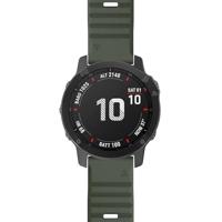 Siliconen bandje - Leger groen - Garmin Fenix 8 / 8 Pro - 51mm - thumbnail
