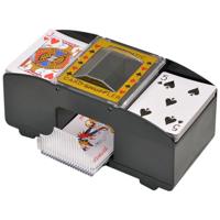 Poker/blackjack set met 600 chips aluminium - thumbnail